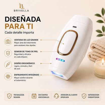 Depilación IPL profesional
